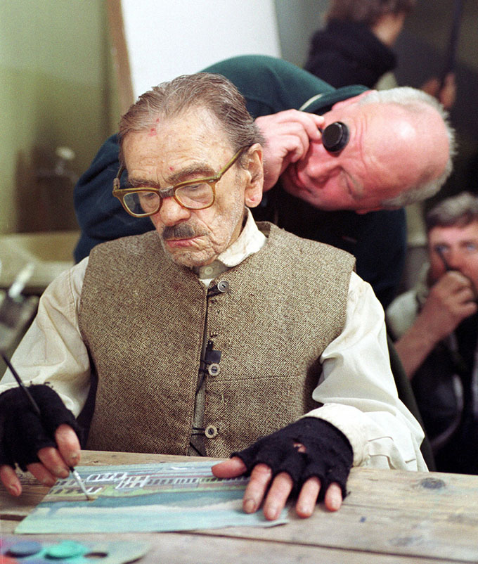 Krystyna Feldman w filmie "Mój Nikifor"
