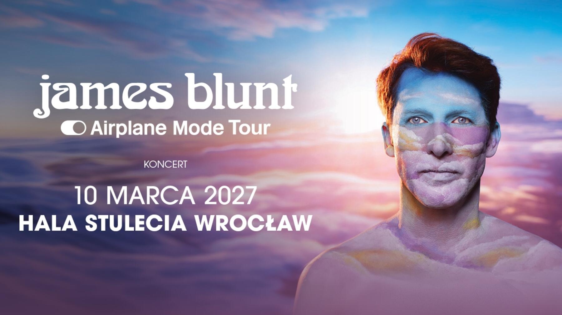 Koncert Jamesa Blunta we Wrocławiu w 2027 roku